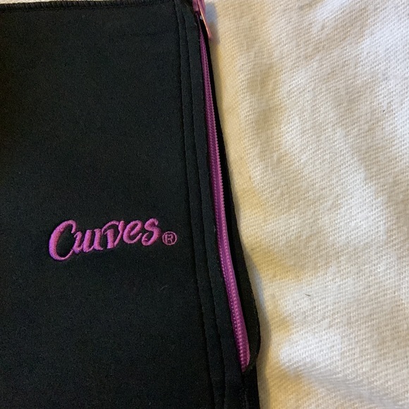 CURVES SHAPER SHORTS & TOP NEOPRENE SWEAT workout body definition high waist 2X - Picture 9 of 16